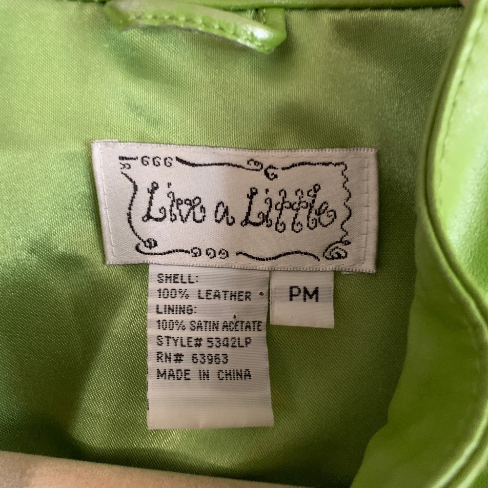 Green Leather Jacket